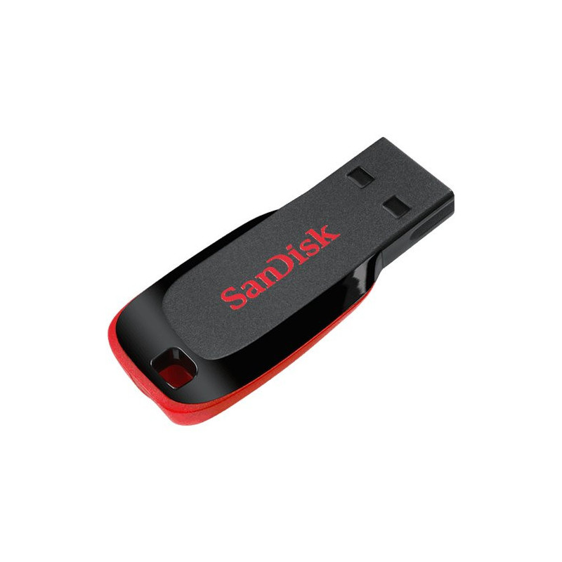 „SanDisk Cruzer Blade“ USB atmintinė 128 GB, EAN: 619659125905