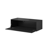 Cama Living room cabinet set VIGO SLANT 3 black / black gloss