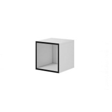 Cama svetainės baldų komplektas ROCO 10 (2xRO3 + RO6) balta/juoda/balta
