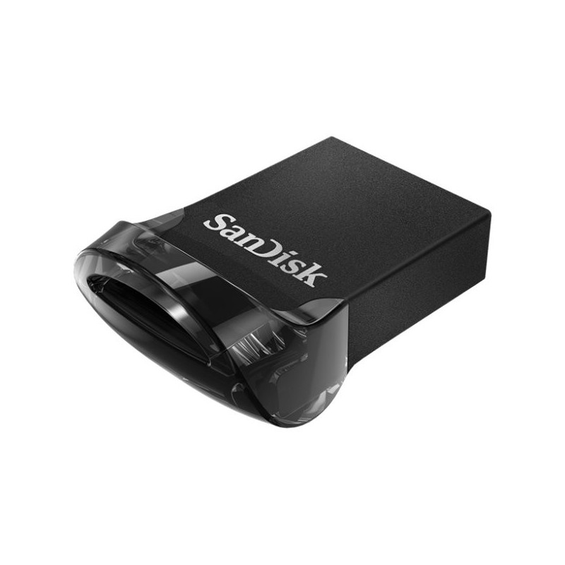 „SanDisk Ultra Fit“ 256 GB, USB 3.1 – „Small Form Factor Plug & Stay“ didelės spartos USB diskas, EAN: 619659163792