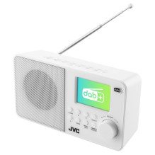 JVC DAB radijas RA-E611W-DAB baltas