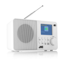 JVC DAB radijas RA-E611W-DAB baltas