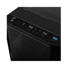 Logic Agir Mesh + Glass USB 3.0 Black case without power supply