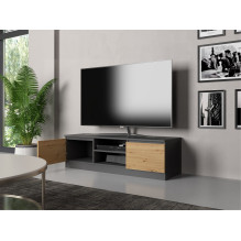 Topeshop RTV 120 ANTR / ARTIS TV stand / entertainment centre 2 shelves