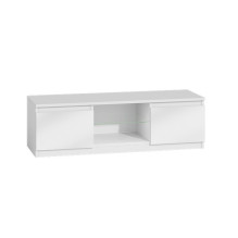 Topeshop RTV120 BIEL P SZ TV stand / entertainment centre 2 shelves