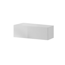 Cama TV stand VIGO SLANT '90' 30 / 90 / 40 white / white gloss