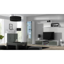 Cama TV stand SOHO 180 white / grey gloss