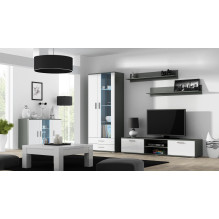 Cama TV stand SOHO 180 grey / white gloss