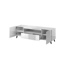 Cama TV stand REJA white gloss / white gloss