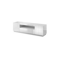 Cama TV stand REJA white gloss / white gloss