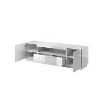 Cama TV stand REJA white gloss / white gloss