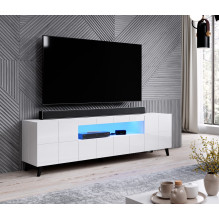 Cama TV stand REJA white gloss / white gloss