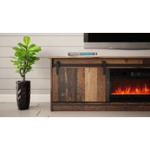 RTV GRANERO + fireplace cabinet 200x56.7x35 old wood