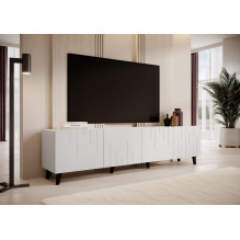 RTV cabinet BARI 200x42x52 white matt