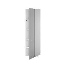 Wardrobe PAFOS 1D 45x55.5x198.5 white matt