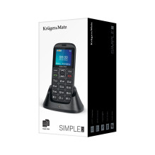 Kruger &amp; Matz KM0921 4,5 cm (1.77&quot;) 72g Black, Senior phone