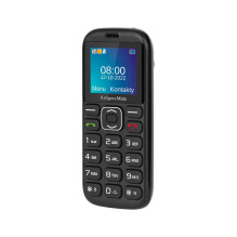 Kruger &amp; Matz KM0921 4,5 cm (1.77&quot;) 72g Black, Senior phone