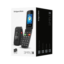 MaxCKruger &amp; Matz telefonas senjorams KM0930 6,1 cm (2,4&quot;) 98 g Juodas