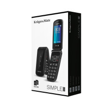 MaxCKruger &amp; Matz telefonas senjorams KM0929 7,11 cm (2,8&quot;) 108,5 g Juodas