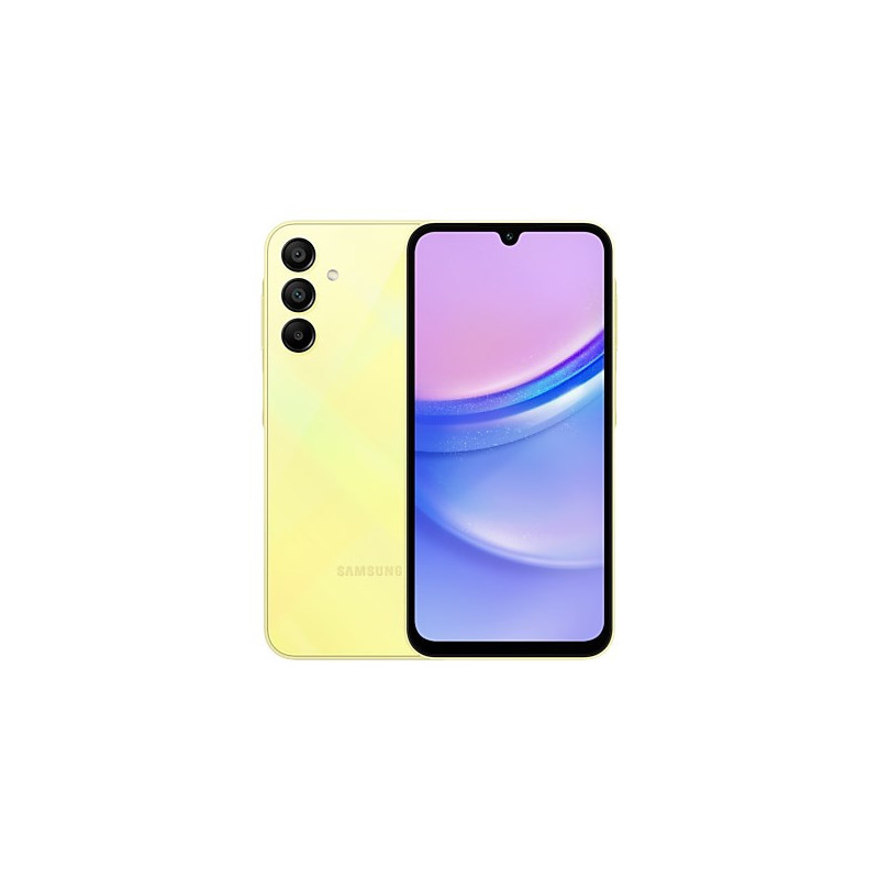 Samsung Galaxy A15 16.5 cm (6.5&quot;) Hybrid Dual SIM Android 14 4G USB Type-C 4 GB 128 GB 5000 mAh Yellow