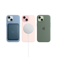Apple iPhone 15 15,5 cm (6,1 colio) su dviem SIM kortelėmis iOS 17 5G USB Type-C 128 GB Black