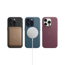Apple iPhone 15 Pro 15,5 cm (6,1 colio) su dviem SIM kortelėmis iOS 17 5G USB Type-C 256 GB titano, balta