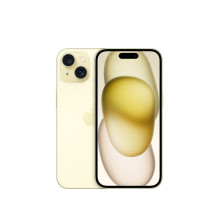 Apple iPhone 15 15.5 cm (6.1&quot;) Dual SIM iOS 17 5G USB Type-C 128 GB Yellow