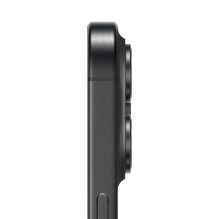 Apple iPhone 15 Pro Max 17 cm (6,7&quot;) Dviejų SIM kortelių iOS 17 5G USB Type-C 256 GB titano, juodas