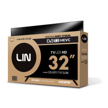 TV 32&quot; LIN 32LHD1710 Slim HD Ready DVB-T2