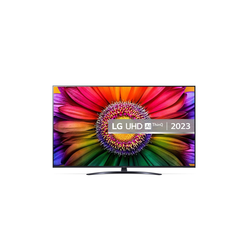 LG UHD 55UR81003LJ 55 colių 4K Ultra HD išmanusis televizorius Wi-Fi juodas