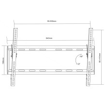 MACLEAN MC-605 TV Bracket 32-70&quot; MACLEAN MC-605 MAX VESA 600X400 55KG