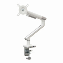 Desk mount for monitor LED / LCD 17-32&quot; ART L-19GD gas assistance 2-9 kg 2x USB 3.0 White