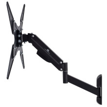 TV or monitor holder black Maclean MC-784 gas spring 32 &quot;-55&quot; 22kg 2 arms