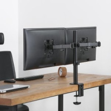 Maclean MC-884 monitor mount / stand 81.3 cm (32&quot;) Black Desk