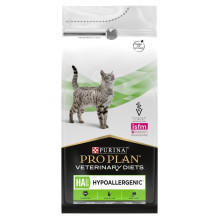 PURINA Pro Plan Veterinary Diets Feline HA St / Ox Hypoallergenic - Sausas kačių maistas - 1,3 kg
