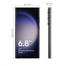 Samsung Galaxy S23 Ultra SM-S918B 17.3 cm (6.8&quot;) Dual SIM Android 13 5G USB Type-C 8 GB 256 GB 5000 mAh Black