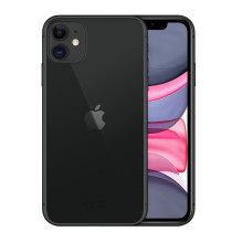 Apple iPhone 11 15,5 cm (6,1 colio) su dviem SIM kortelėmis iOS 14 4G 128 GB juoda