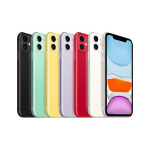 Apple iPhone 11 15,5 cm (6,1 colio) su dviem SIM kortelėmis iOS 14 4G 128 GB juoda