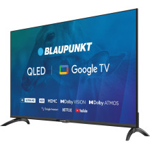 43 colių televizorius Blaupunkt 43QBG7000S 4K Ultra HD QLED, GoogleTV, Dolby Atmos, WiFi 2,4-5GHz, BT,, juoda