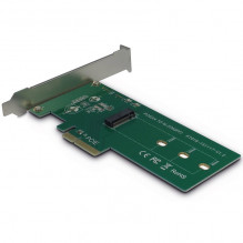 PCIe adapteris M.2 PCIe diskams (Drive M.2 PCIe, Host PCIe x4), kortelė