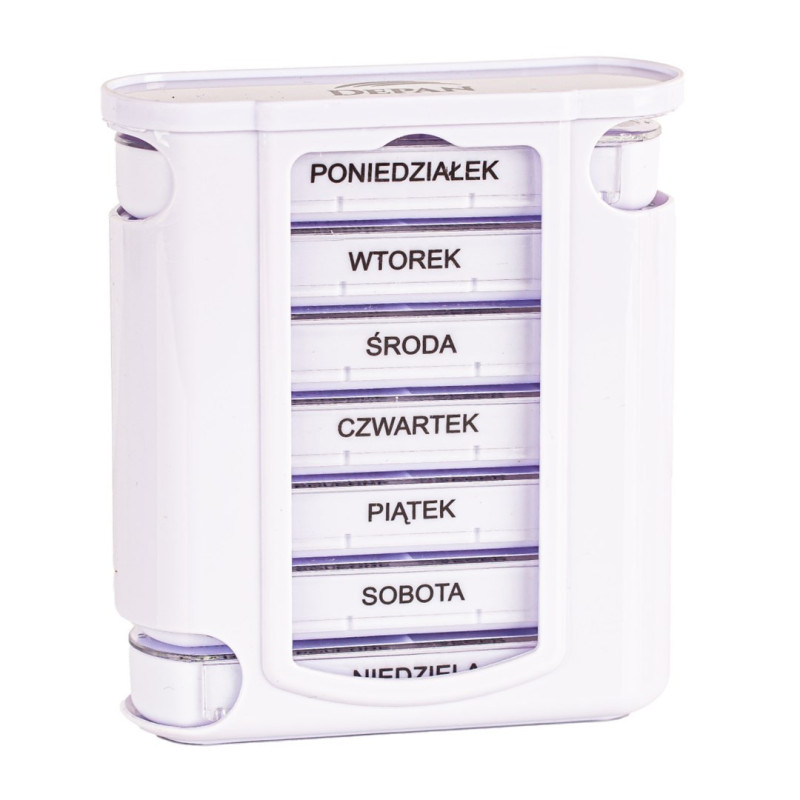 Medical weekly medicine container