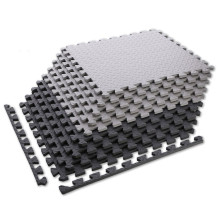 Puzzle mat under sports equipment light grey 9 pieces HMS MP12