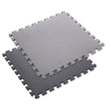 Puzzle mat under sports equipment light grey 9 pieces HMS MP12