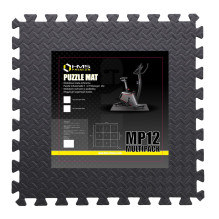 Puzzle mat under sports equipment light grey 9 pieces HMS MP12