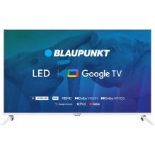 43 colių televizorius Blaupunkt 43UBG6010S 4K Ultra HD LED, GoogleTV, Dolby Atmos, WiFi 2,4-5GHz, BT, balta