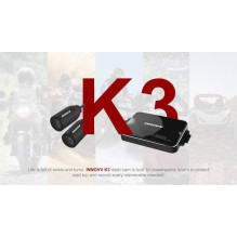 INNOVV K3 - motociklinis vaizdo registratorius su 2 kameromis