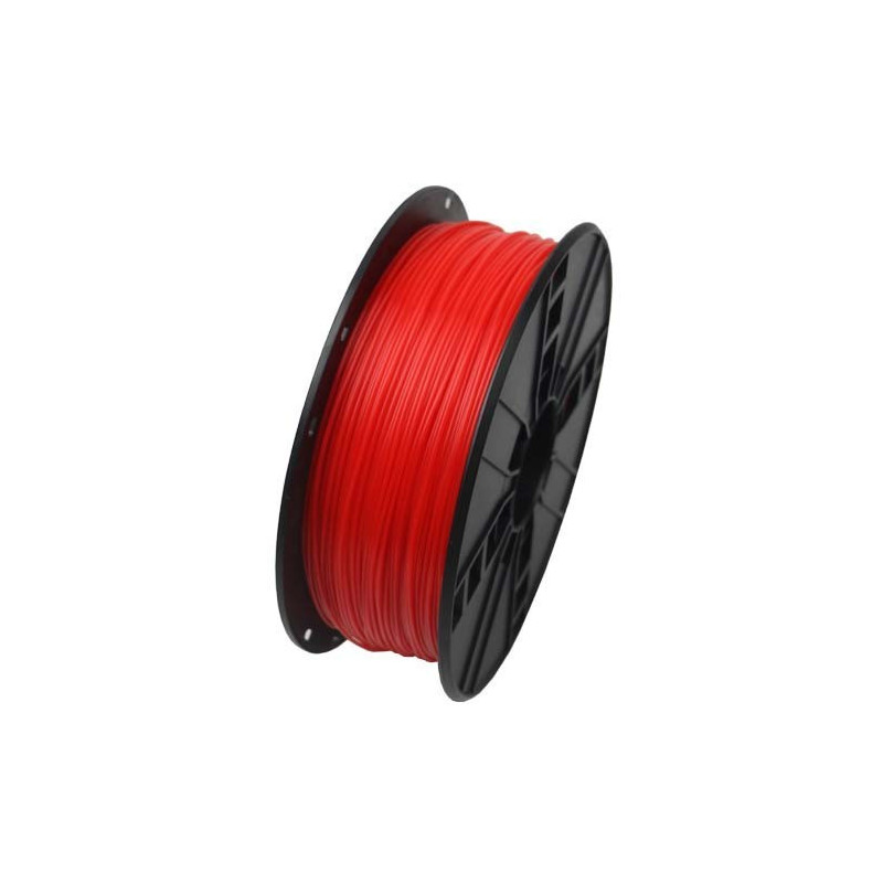 Gembird 3DP-PLA1.75-01-FR 3D spausdinimo medžiaga Polilakto rūgštis (PLA) Fluorescencinė raudona 1 kg