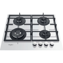 Whirlpool AKTL629 / WH hob White Built-in 59 cm Gas 4 zone(s)