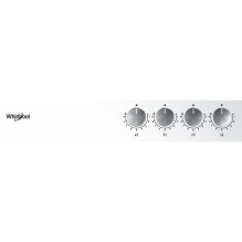Whirlpool AKTL629 / WH hob White Built-in 59 cm Gas 4 zone(s)