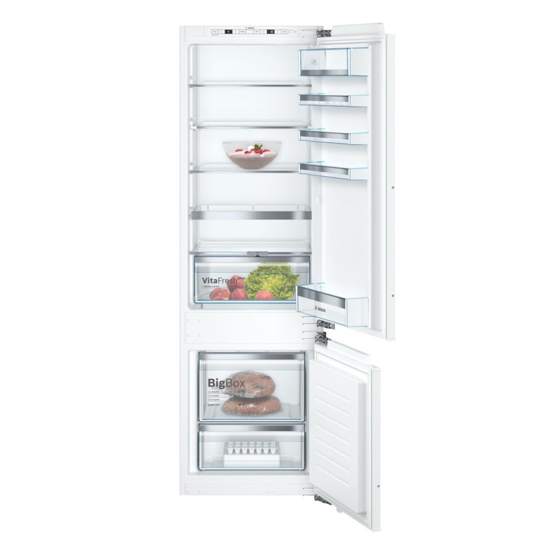 Bosch Serie 6 KIS87AFE0 fridge-freezer Built-in 272 L E White